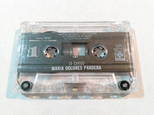María Dolores Pradera - 15 Éxitos 15 / Casete