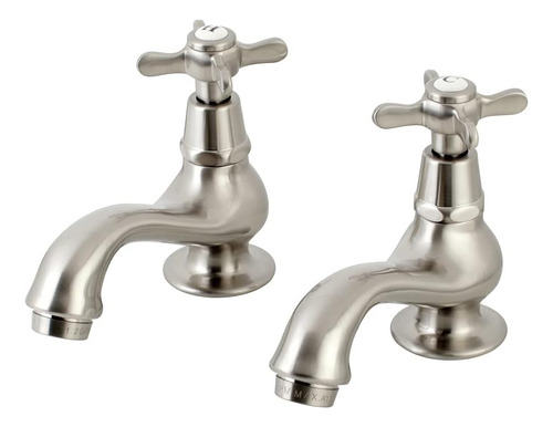 Grifo De Lavabo Kingston Brass Ks1108bex Essex Con Cruz E...