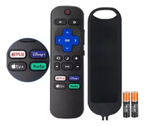 Comprar Domoko Control Remoto Mando A Distancia Compatible Con Todos Los Tcl LG Onn Sharp Philips Hisense Jvc Rca Sanyo Haier Insignia Hitachi Magnabox Con Apple Tv+ Netflix Disney+ Hulu Shortcuts