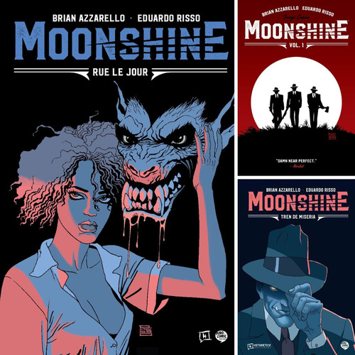 Moonshine Tomos 1 Al 3 Eduardo Risso- Historieteca