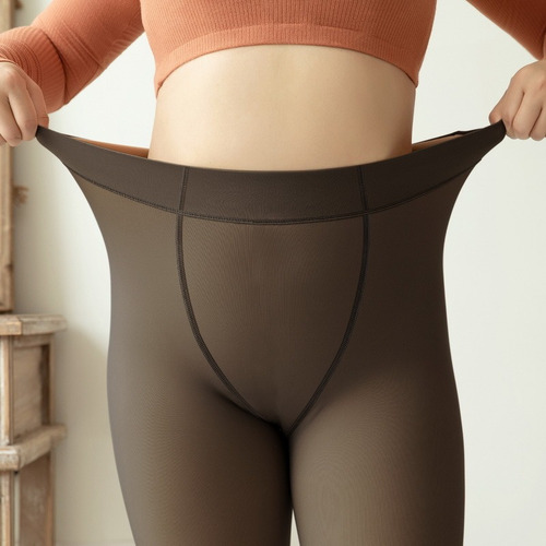 Yi 2 Pares De Medias Cálidas De Lana Translúcida De Talla
