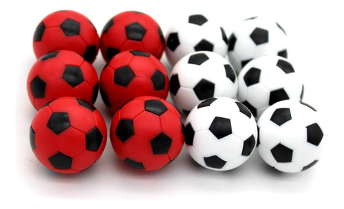 Bqspt Foosball Balls Foose Balls Replacement 12 Packs,table