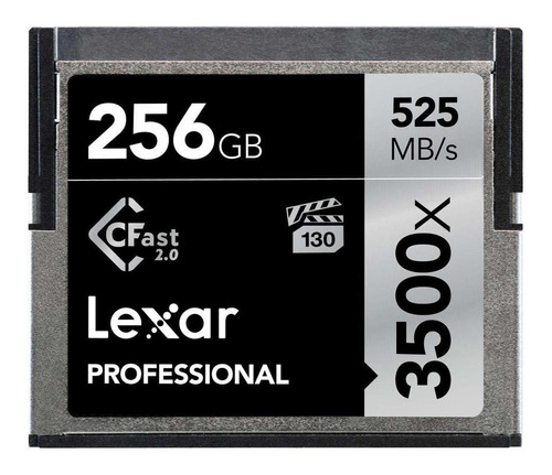 Professional Memoria Cfast Para Camara Video Hasta Mb Negro