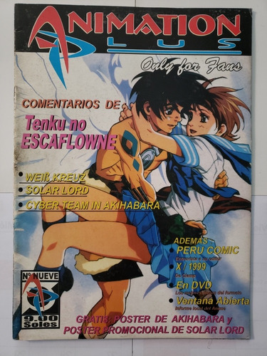 Revista Manga Animation Plus N°9 (only For Fans)