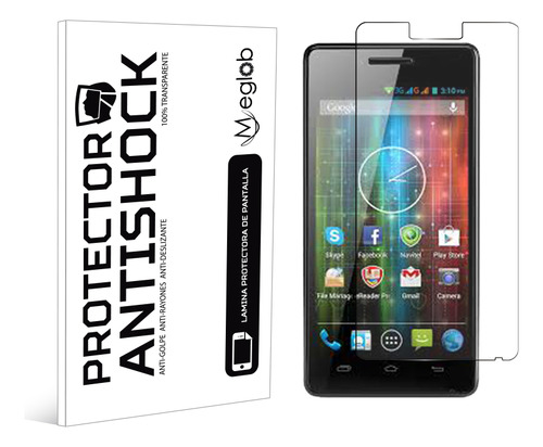 Protector Mica Pantalla Para Prestigio MultiPhone 5450 Duo