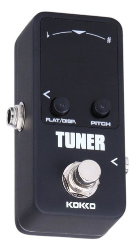 Pedal Kokko Ftn2 Mini Tuner Afinador Para Guitarra O Bajo