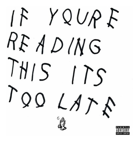 Drake If You're Reading This It's Too Late 2lp Vinilo Nuevo