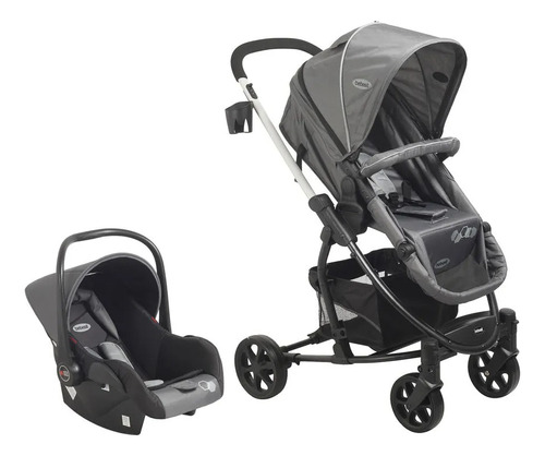 Coche Bebe Travel Bebesit Alfa + Baby Silla Espacio Regalos