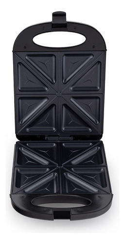 Sandwichera Thomas Th-958 4 Panes Color Negro