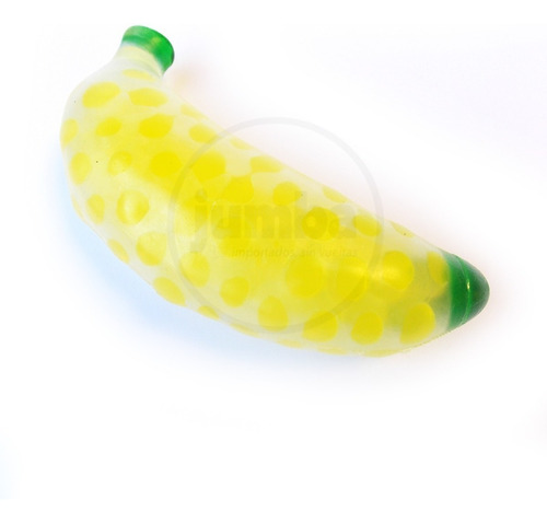 Imagen 4 de 4 de Squishy Banana Squeeze Squishie Pelotitas Biogel Antistress