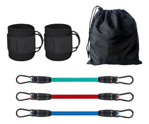 W Bandas De Resistencia Al Tobillo Con Puños Fitness 10 20