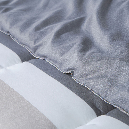Plumón Reversible Soft Touch Amaro Gris Súper King