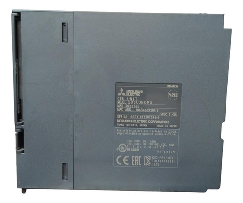 Mitsubishi Q03udecpu Modulo De Cpu Con Ethernet