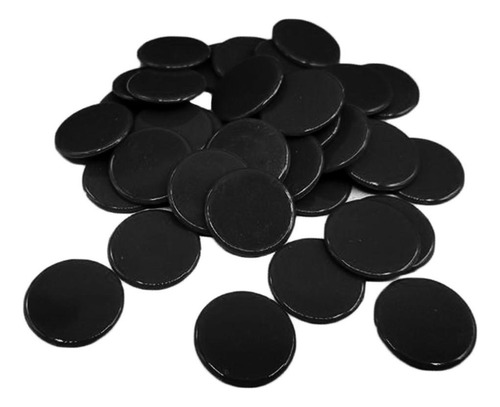 2 X 100 Pcs Fichas De Moedas Cor Sólida Casino