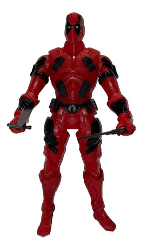 Muñeco Deadpool Con Luz Y Sonido Avengers End Game 30cm