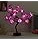 Lámpara De Árbol De Flor De Rosa - Lámpara De Mesa De Árbol