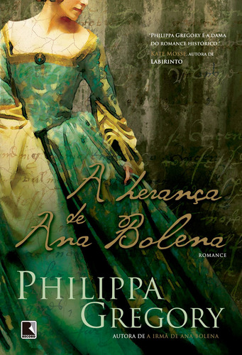 A Herança De Ana Bolena, De Gregory, Philippa. Tudors Editorial Editora Record Ltda., Capa Mole Em Português, 2008