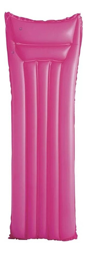 Flotador Colchon Inflable Para Alberca Piscina Agua Nadar Color Rosa