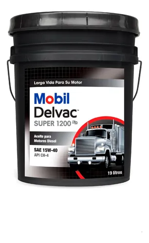 Aceite Motor Mobil Delvac Super 1200 F2 15w40 19 Lts
