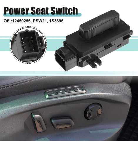 M Interruptor Asiento Izq Para Chevrolet Silverado 1500 2500