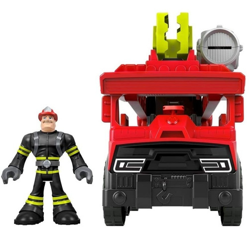 Gran Camion De Bomberos Transformable Heroes Al Rescate