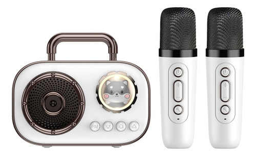 Karaoke Machine Cartoon Home Ktv Portátil Para Niños Y