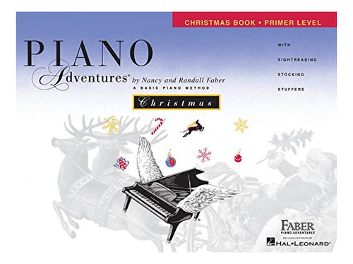 Book : Primer Level - Christmas Book Piano Adventures (pian