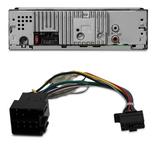 Som automotivo Pioneer MVH S218BT com USB bluetooth e radio