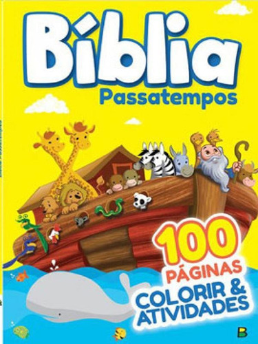 Colorir & Atividades: Bíblia - Passatempos, De © Todolivro Ltda.. Editora Brasileitura, Capa Mole Em Português