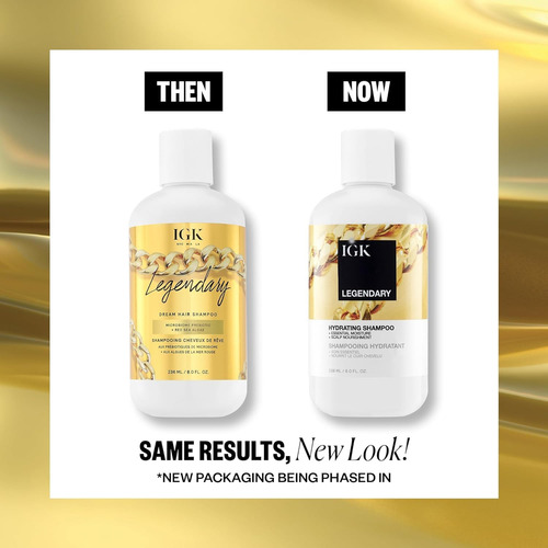 Conjunto De Shampoo E Condicionador Igk Legendary Dream Hair