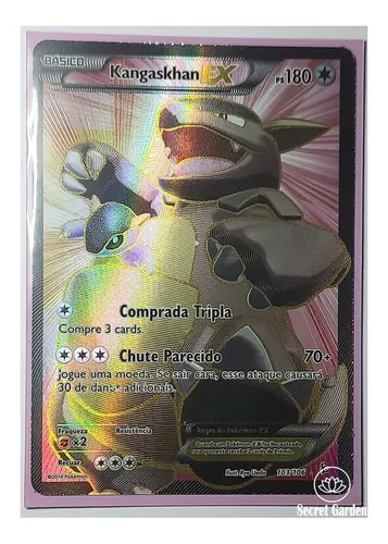 Carta Pokemon Kangaskhan Ex Full Arte Original Raríssimo