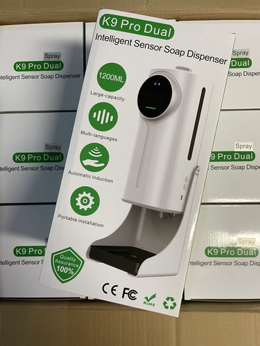 Imagen 8 de 10 de Dispensador Con Termometro K9 Pro Dual Kit Con Accesorios