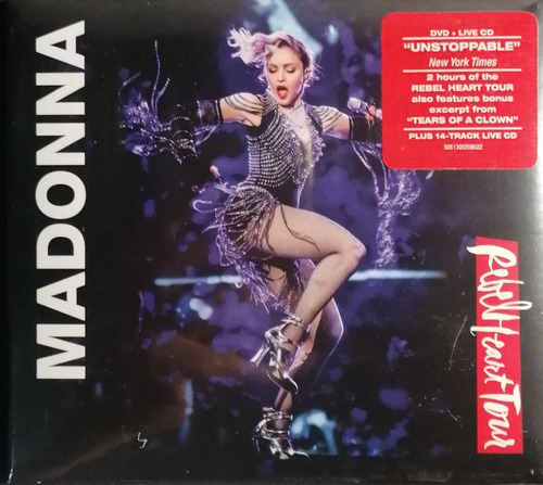 Madonna - Rebel Heart Tour - Disco Cd + Dvd
