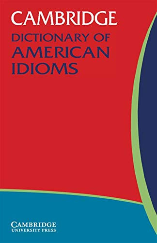 Libro Cambridge Dictionary Of American Idioms De Vvaa Cambri