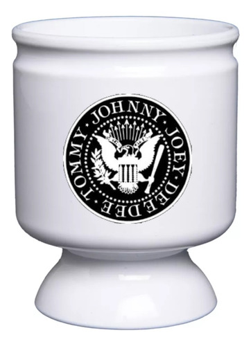 Mate Personalizado Polímero Ramones Logo Imagen Souvenir