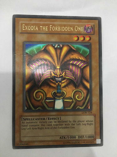 Exodia The Forbidden One Full Set