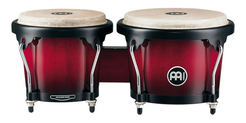 Bongo Fino Meinl Hb100 Vinotinto Madera Parches Cuero