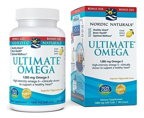 Nordic Naturals Ultimate Omega Softgels  Mas Populares De Om