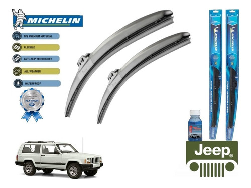 Par Plumas Limpiabrisas Jeep Cherokee Sport 97 A 01 Michelin