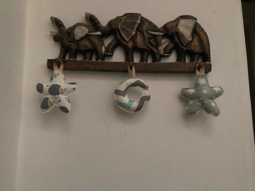 Guirnaldas Con Estrellas ,lunas O Figuras En Tela Rellenas