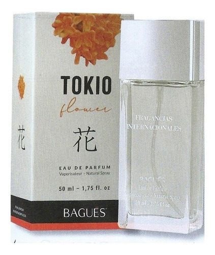 Bagués Tokio Flower -  Eau De Parfum Femenino 50 Ml.