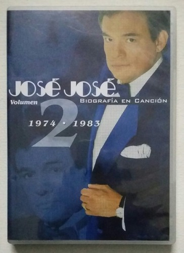 José José - Biografía En Canción Volumen 2 Dvd Nuevo