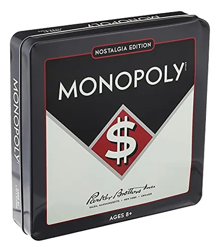 Winning Solutions Monopoly Nostalgia Tin Juegos De Mesa | Cuotas sin ...