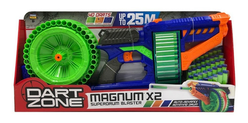 Pistola Lanza Dardos Magnum Superdrum Blaster Dart Zone