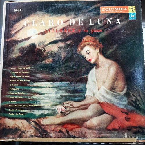 Vinilo Liberace Su Piano Claro De Luna O3