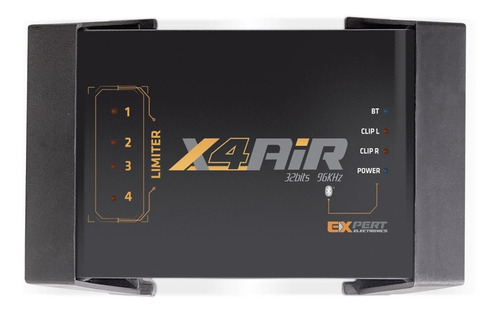 Imagen 1 de 2 de Crossover Ecualizador Procesador Bluetooth Expert X4 Air