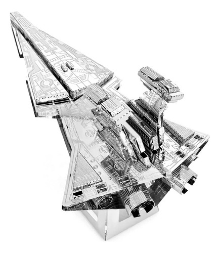 3d Metal - Mini Puzzle Armable Diseño Destructor Venator