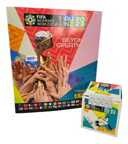 Álbum + Caja X 50 Sobres Panini Fifa Mundial Femenino 2023