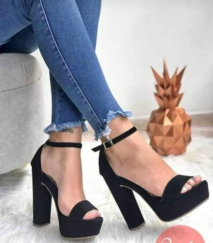 Sandalias Dana Color Negro Talla 38