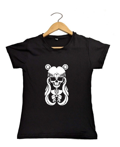 Camiseta Sailor Moon Calavera